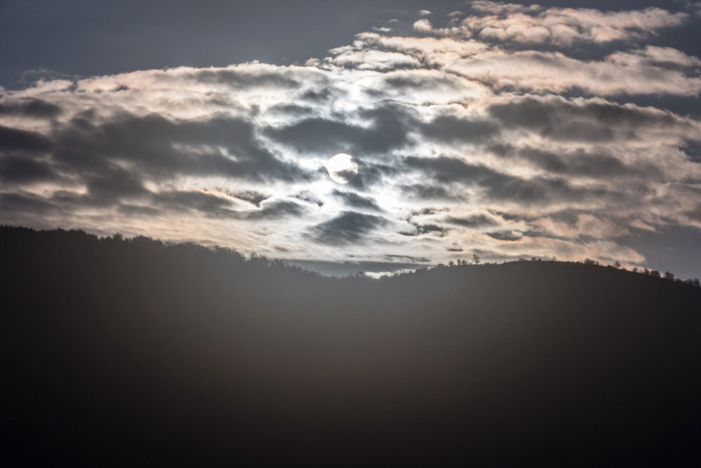 sunrise over Tuscany